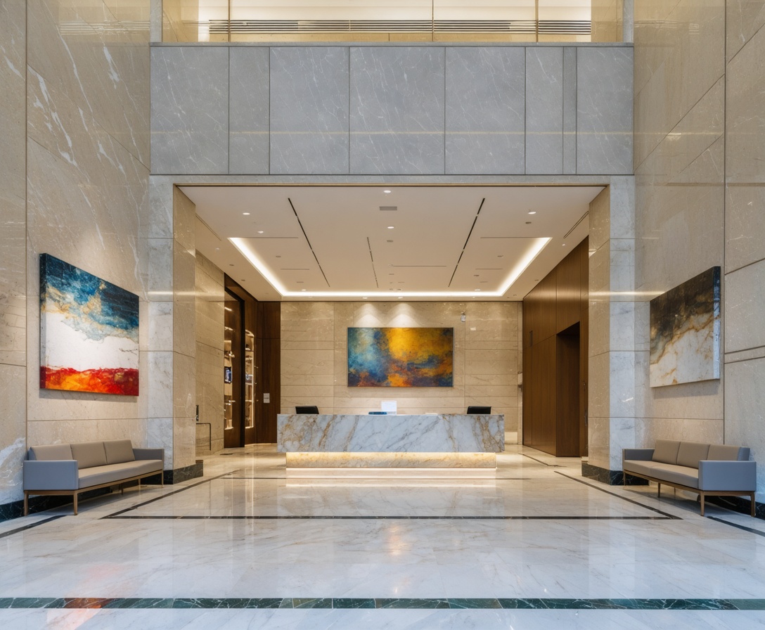 Интерьер нашего лобби на Уолл-Стрит